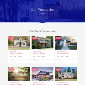 Webdesign for Real Estate Agent - property-listing-archive