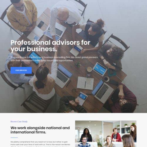 Webdesign forProfessional Services - home-1